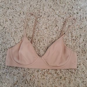 Beige aerie "real me" bra